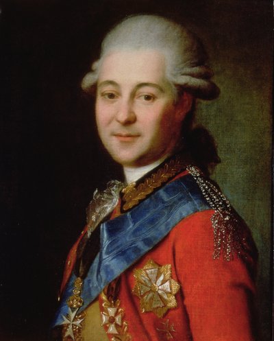 Retrato de Semeon Gavrilovich Zoric, finales del siglo XVIII de Unbekannt Unbekannt